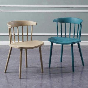 Fábrica Precio al por mayor Price apilable Salón moderno Silla de comedor de plástico Restaurante de jardín al aire libre PP silla