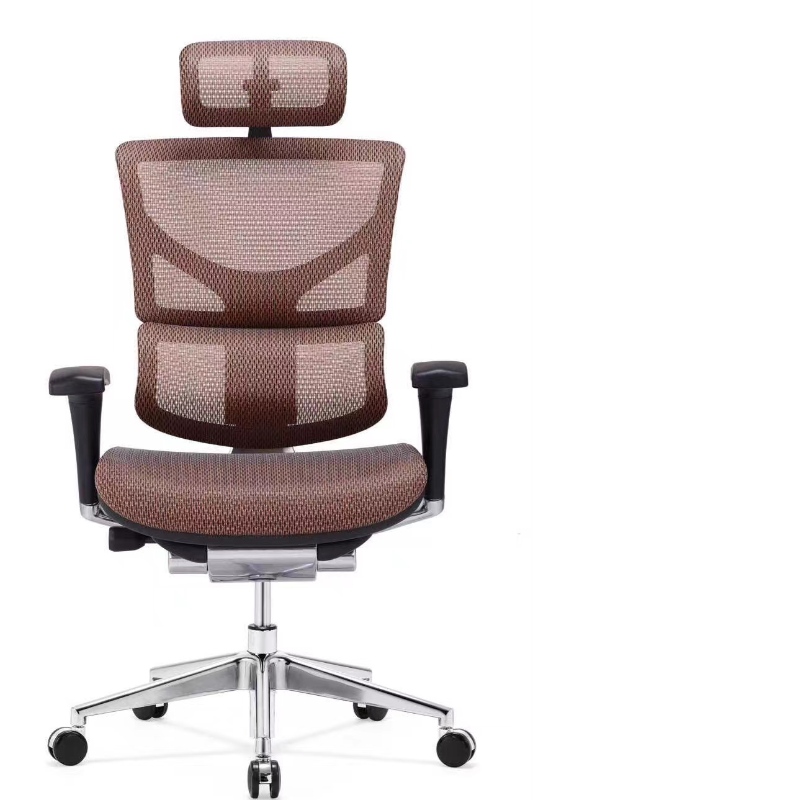 2022 muebles comerciales 3D silla de malla ajustable silla de oficina ergonómica 1 pieza aluminio moderno 5 años opcional