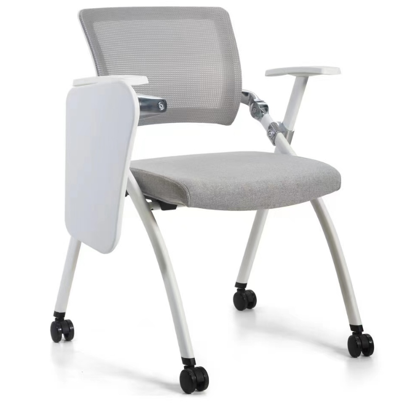 2022 cómodas sillas de entrenamiento de la escuela de estudiantes de plástico con la silla ergonómica de la tableta de redacción